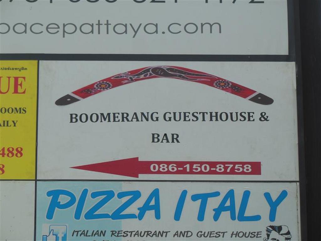 Boomerang Guesthouse And Bar Pattaya Zewnętrze zdjęcie