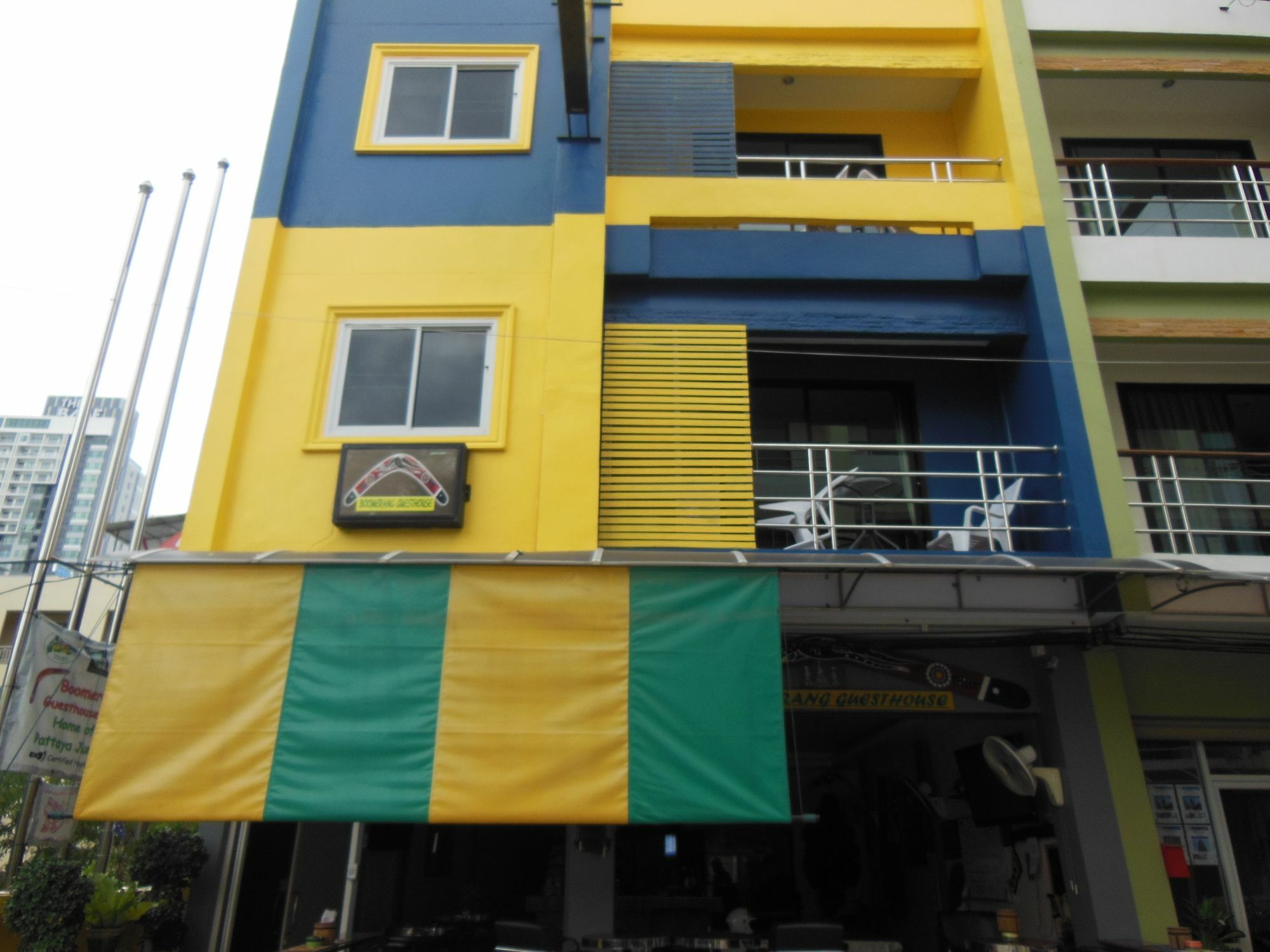 Boomerang Guesthouse And Bar Pattaya Zewnętrze zdjęcie